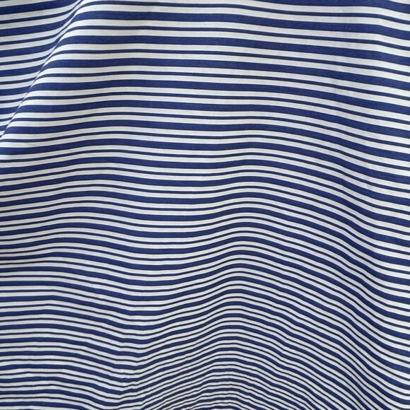 VERONICA BEARD Arabel gathered striped cotton-blend poplin dress Size 6 - Picture 9 of 12